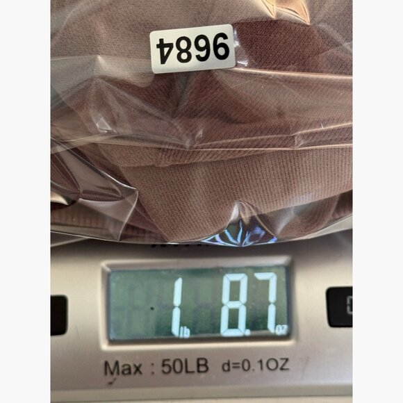 Vuori Restore Half Zip Hoodie Elderberry Womens Large Organic Cotton Sustainable - Picture 7 of 7